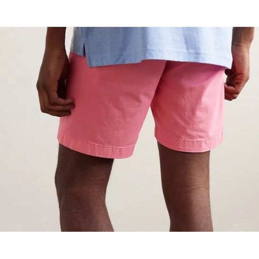 Peter Millar Crown Crafted Concorde Garment Dyed Shorts  Size 44 Pink‎ $140 NWT - Picture 2 of 12